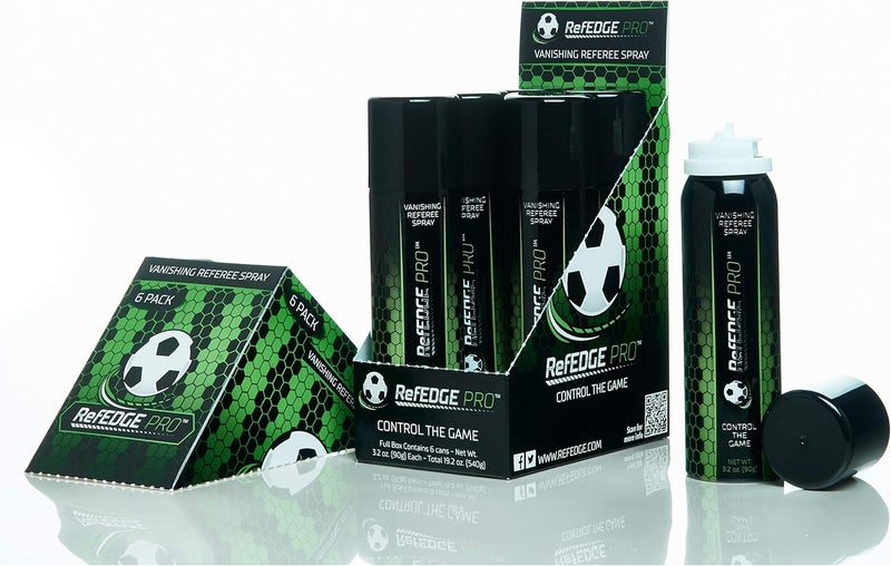 RefEDGE 6-Pack - PRO Vanishing Referee Spray 3.2 oz - Image 4